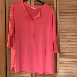 Coral Blouse